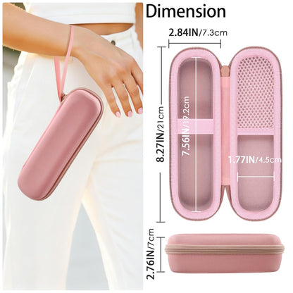 For Medicube Booster Pro 6-In-1 Beauty Massager Hard Protective Case, Pink